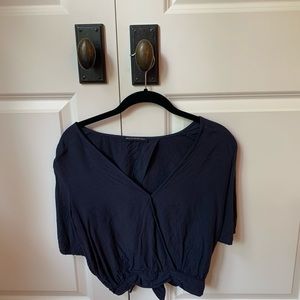 Navy top